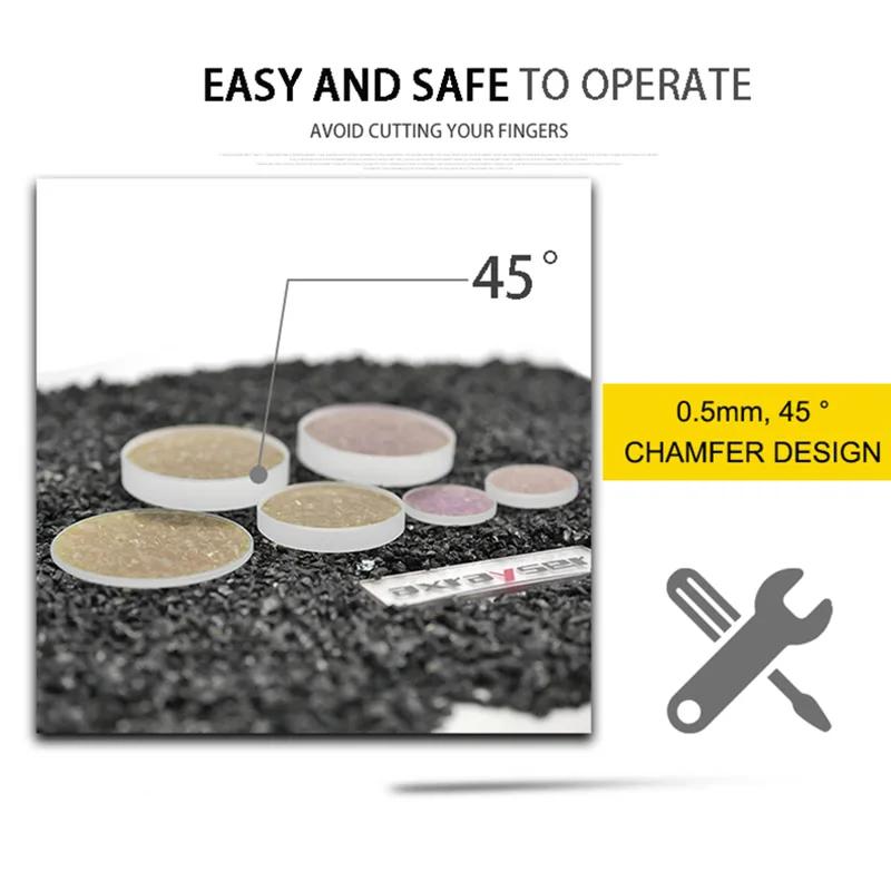 Fenêtres de protection de lentille Laser 37x7 27.9x4.1 pour Raytools Precitec WSX, fibre puissante,