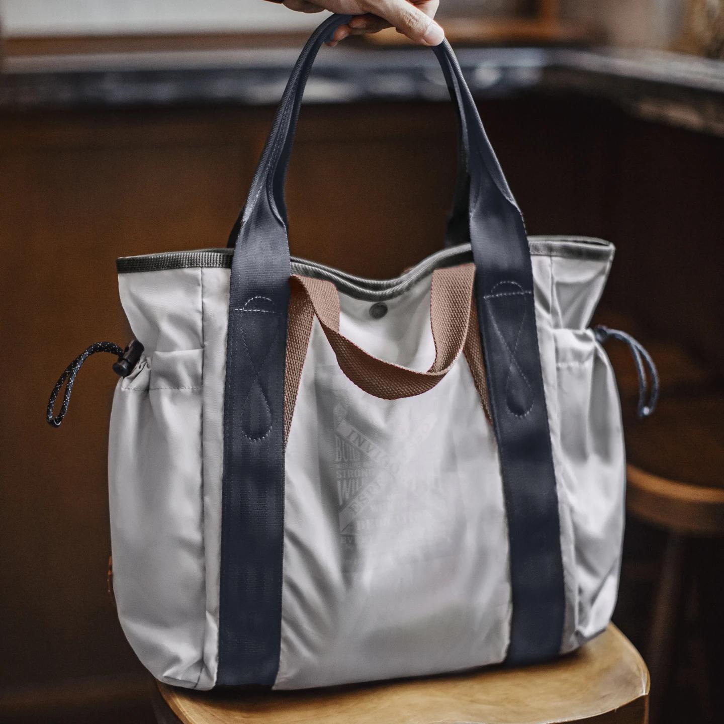 Maden – sac fourre-tout Vintage étanche pour hommes, sacs à bandoulière de grande capacité, sac pour