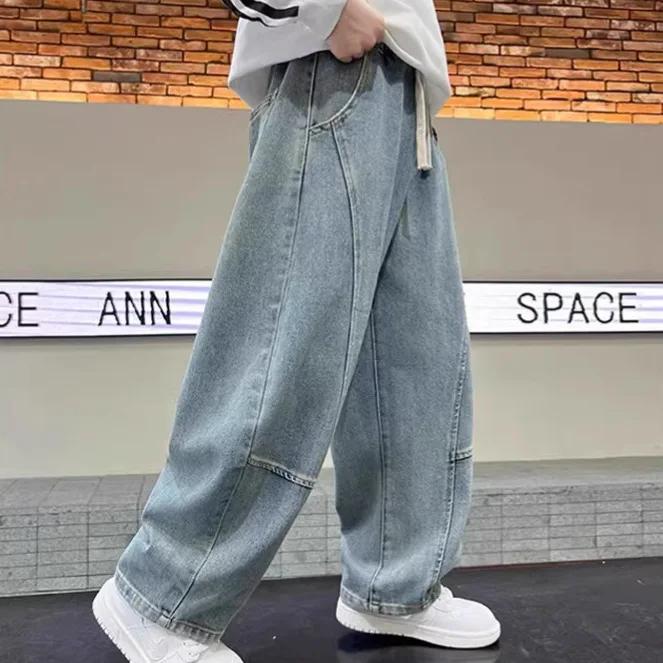 Jeans pour garçons Printemps 2026 – Pantalons tendance pour enfants de 3 à 12 ans – Pantalons décont