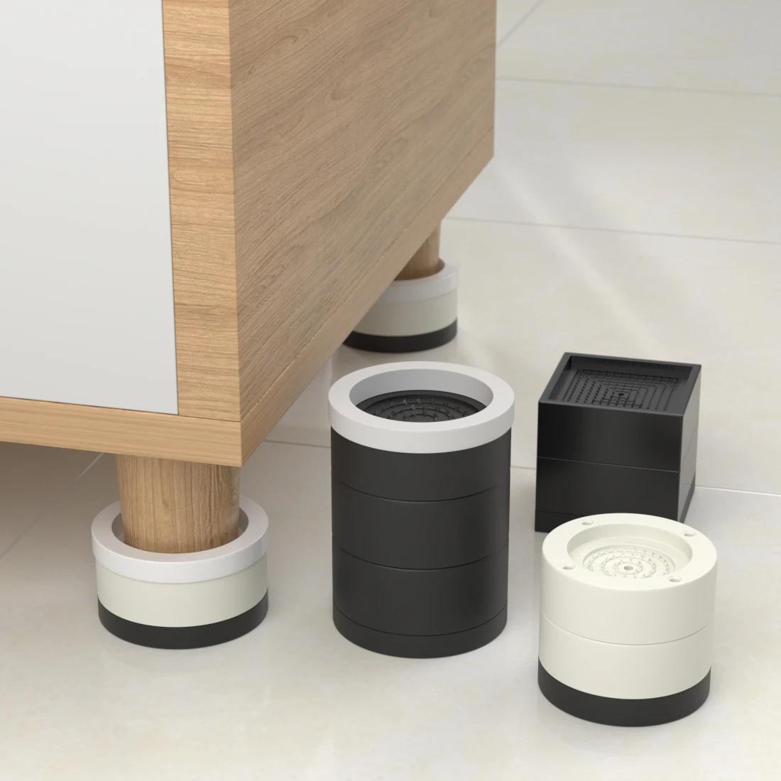Coussinets de pieds rehaussants pour meubles empilables: coussinets de pieds de table, table à thé e