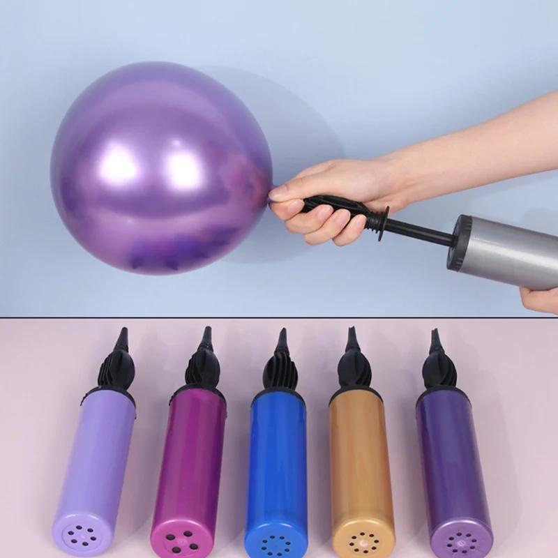 Pompe à ballons, accessoires de ballons, gonfleur de ballons, pompe à Air à poussée manuelle, outils
