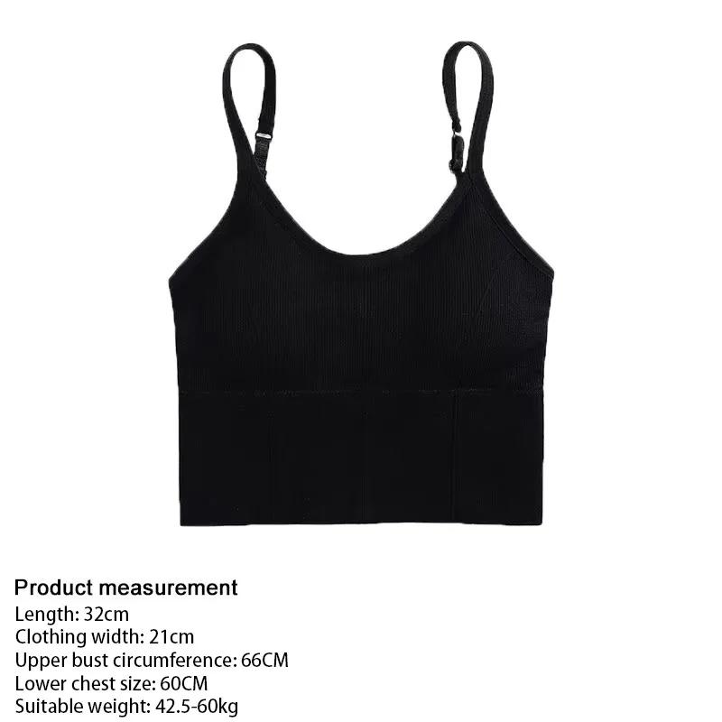 Soutien-gorge de sport respirant pour femme, haut de fitness anti-transpiration, soutien-gorge de yo