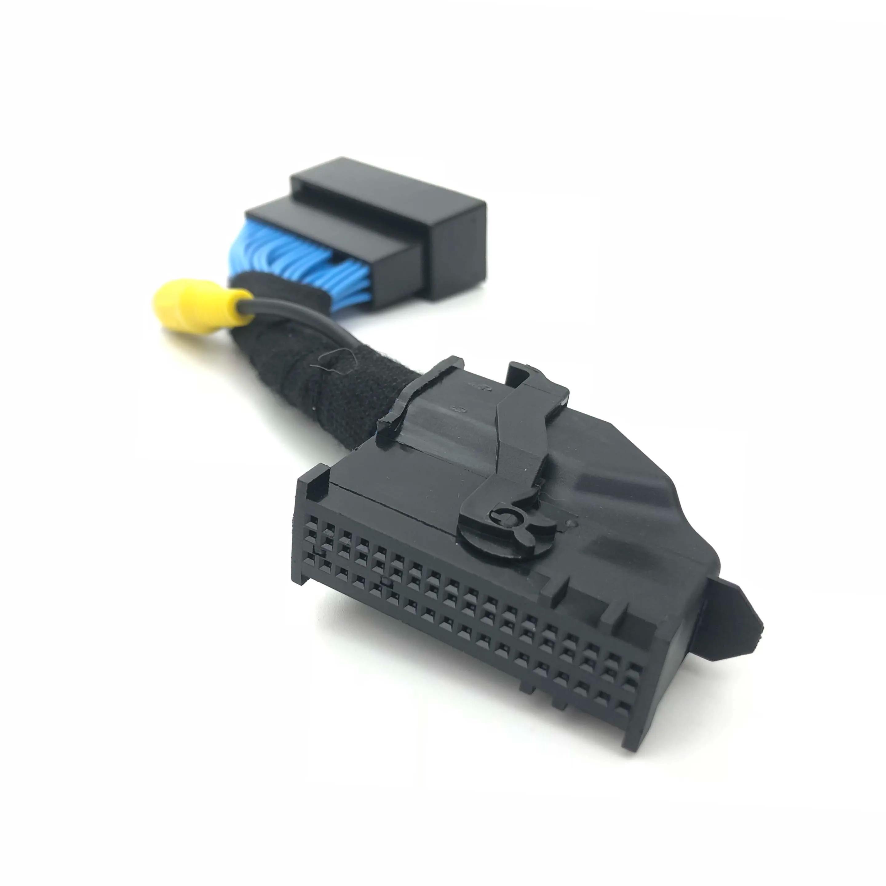VKAUTO-Caméra de recul CCD Fish Eye, câble adaptateur broches, Ford Escape Kuga C520 2013 ~ 2019, Di