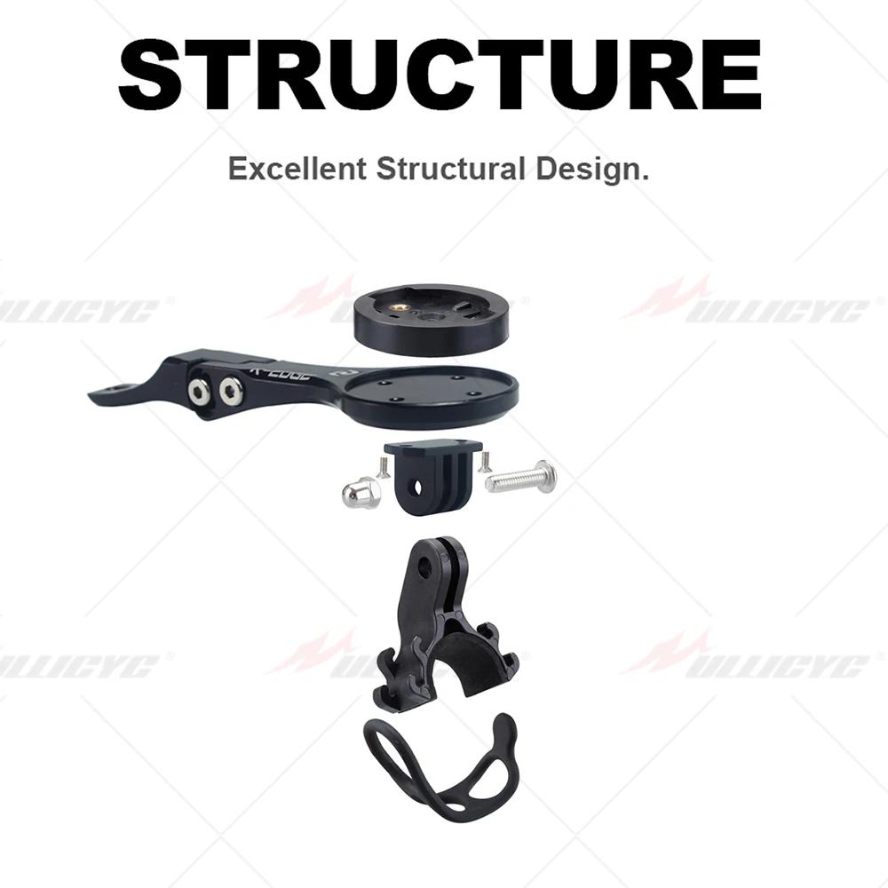 SYNCROS-Guidon intégré pour ordinateur RC, support de route, GPS, Garmin, Bryton, Wahoo, prompt ket