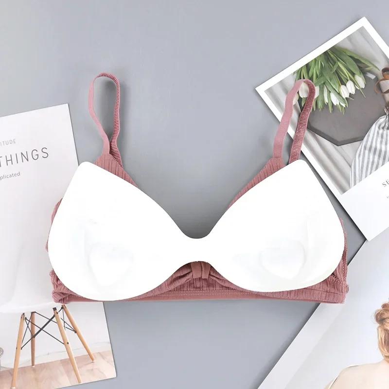 Soutien-gorge de Sport Push Up sans couture pour femmes, haut court de course, Fitness, antichoc