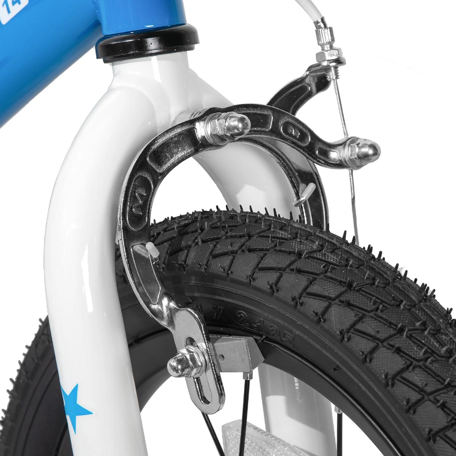 YSTAR-Vélo à chaîne pour enfants, pour garçons et filles de 3 à 12 ans, avec roues d'entraînement lu