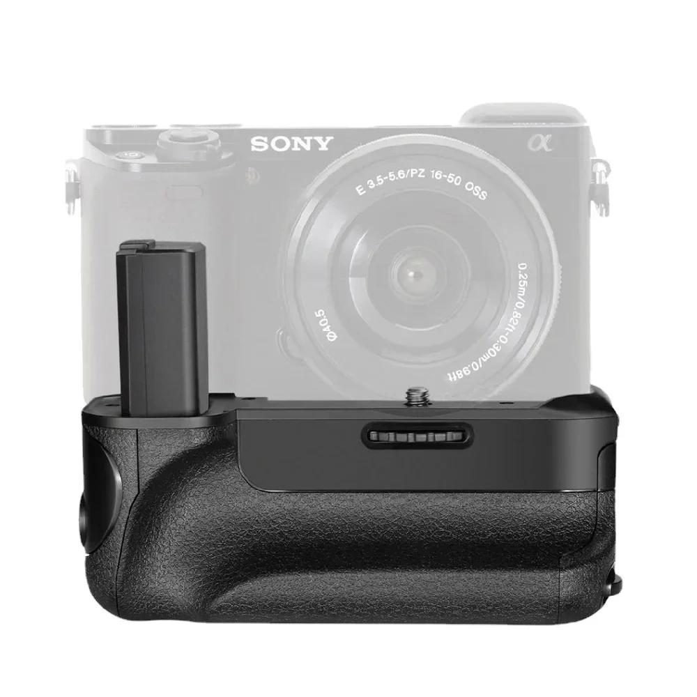 BG-A6000 Vertical Batterie Grip support pour Sony A6300 A6000 A6400 A6100 Caméra travailler avec NP-