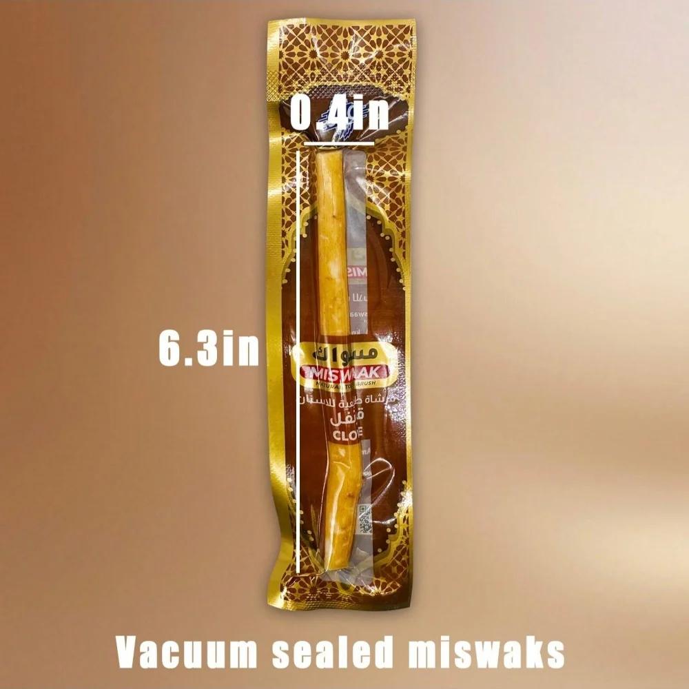 Brosse à dents Miswak aromatisée lilas, branche spéciale, bâton de brosse à dents traditionnelle sce