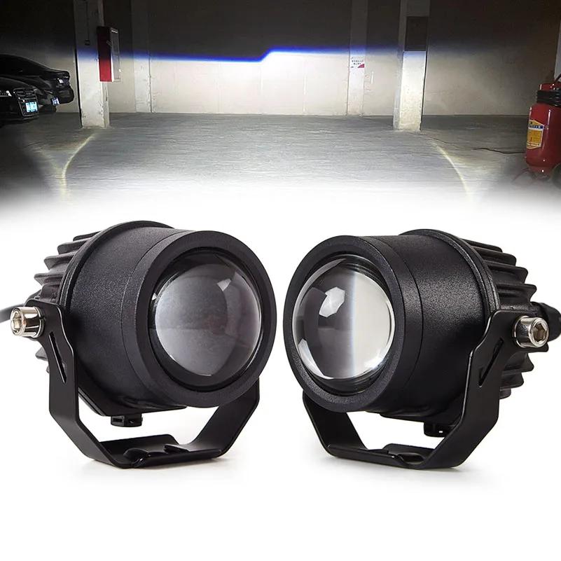 Projecteur led pour moto, véhicule électrique, lentille de pavage, faisceau haut et bas, lampe front