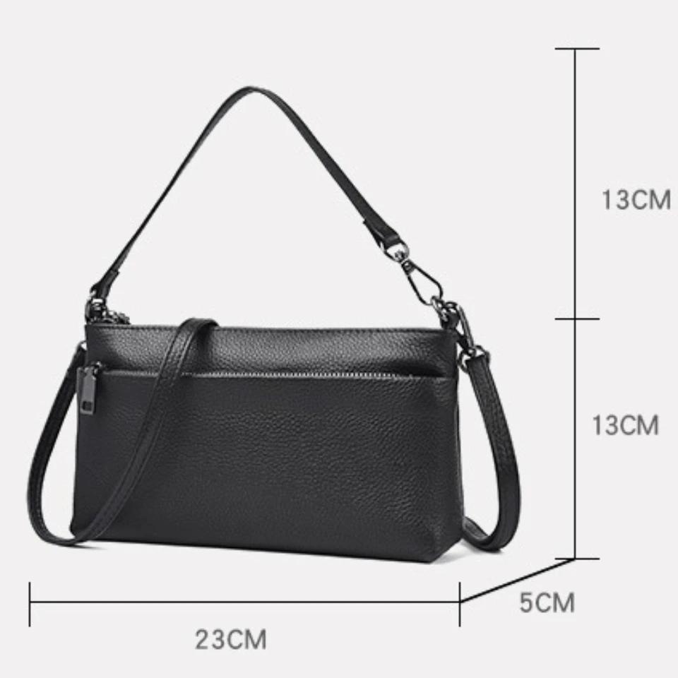100% sacs à main et sacs à main en cuir véritable concepteur peau de vache femmes sacs sacs à bandou
