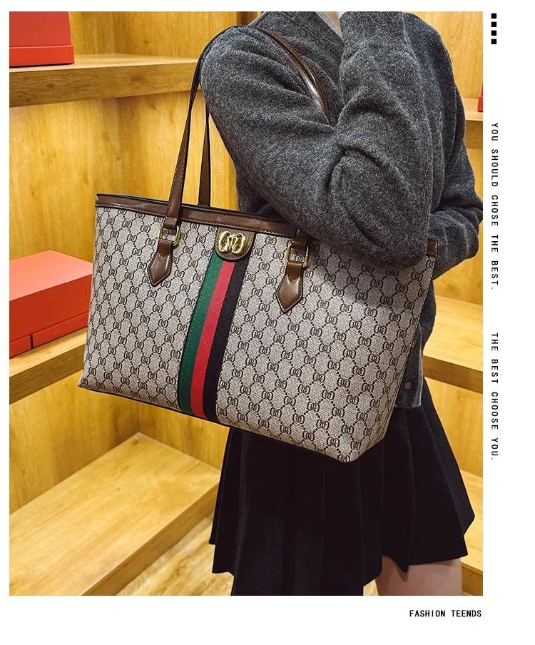 Sac fourre-tout tendance pour femme Automne Hiver 2026, design élégant à porter à l'épaule ou sous l