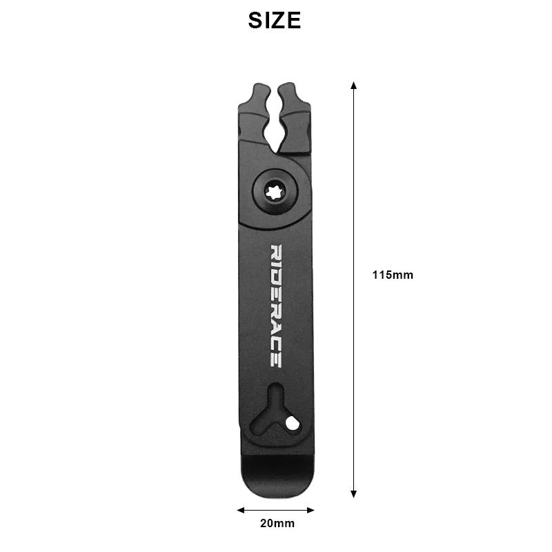 Ensemble d'outils de réparation de chaîne de vélo, connecteur de chaîne, verrouillage à maillons rap