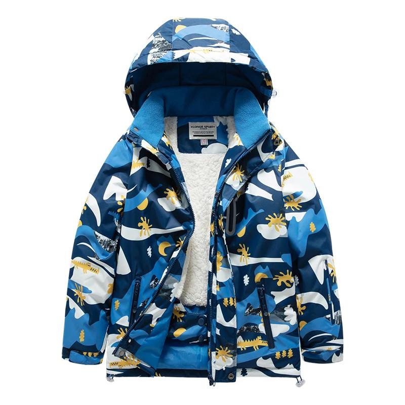 Vêtements ski enfants imperméables - Combinaison chaude garçon fille - Équipement neige nouveau