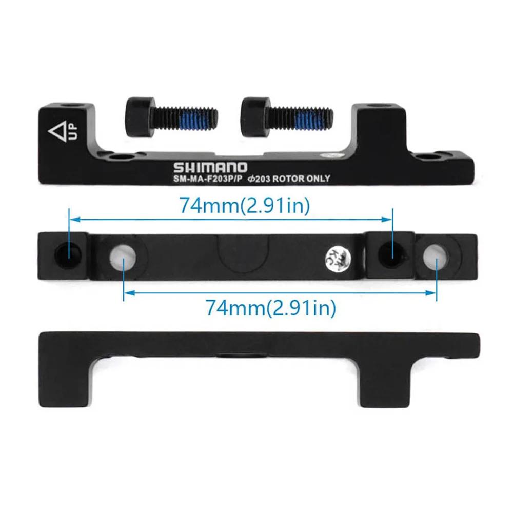 SHIMANO – adaptateur de frein à disque d'origine PM A, support de frein à disque pour Rotor 180mm 20