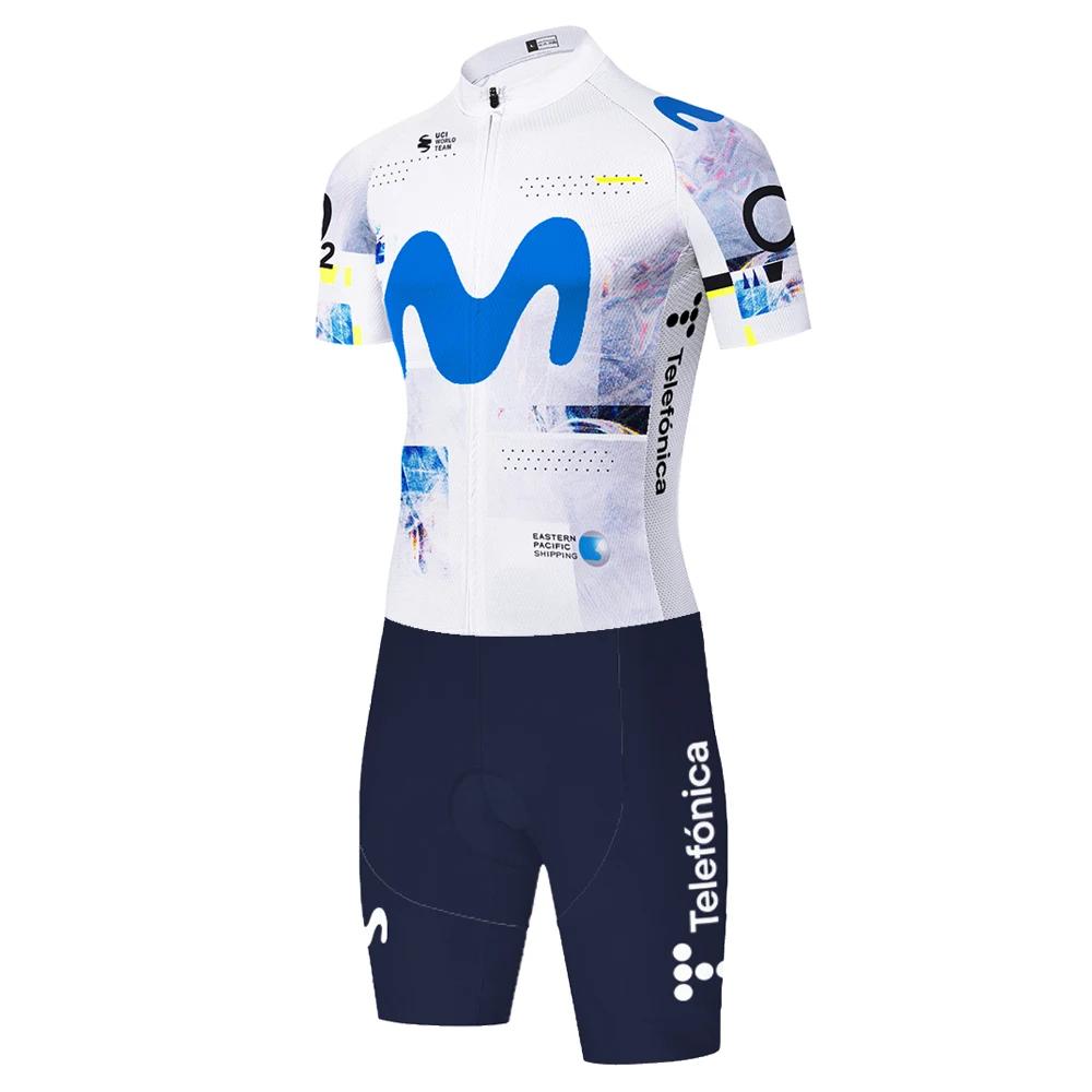 Ocyanstar-Kit de cyclisme à manches courtes pour hommes, combinaison de vélo, combinaisons TriDuvet,