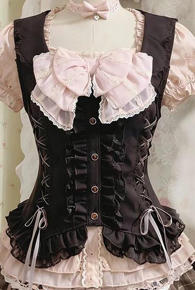 Nouvelles robes japonaises douces, ensemble 3 pièces, style Y2k, crop top kawaii sexy, Harajuku, sli