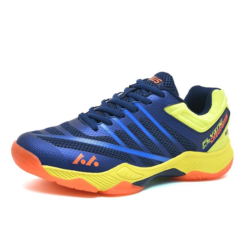 Chaussures badminton respirantes unisexes - Baskets entraînement gym et tennis