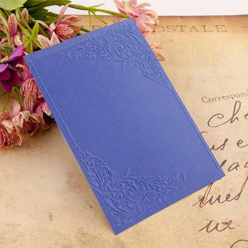 Dossier en relief 3D pour bricolage, artisanat, coin exécutif, motif de fleurs, carte de fond, timbr