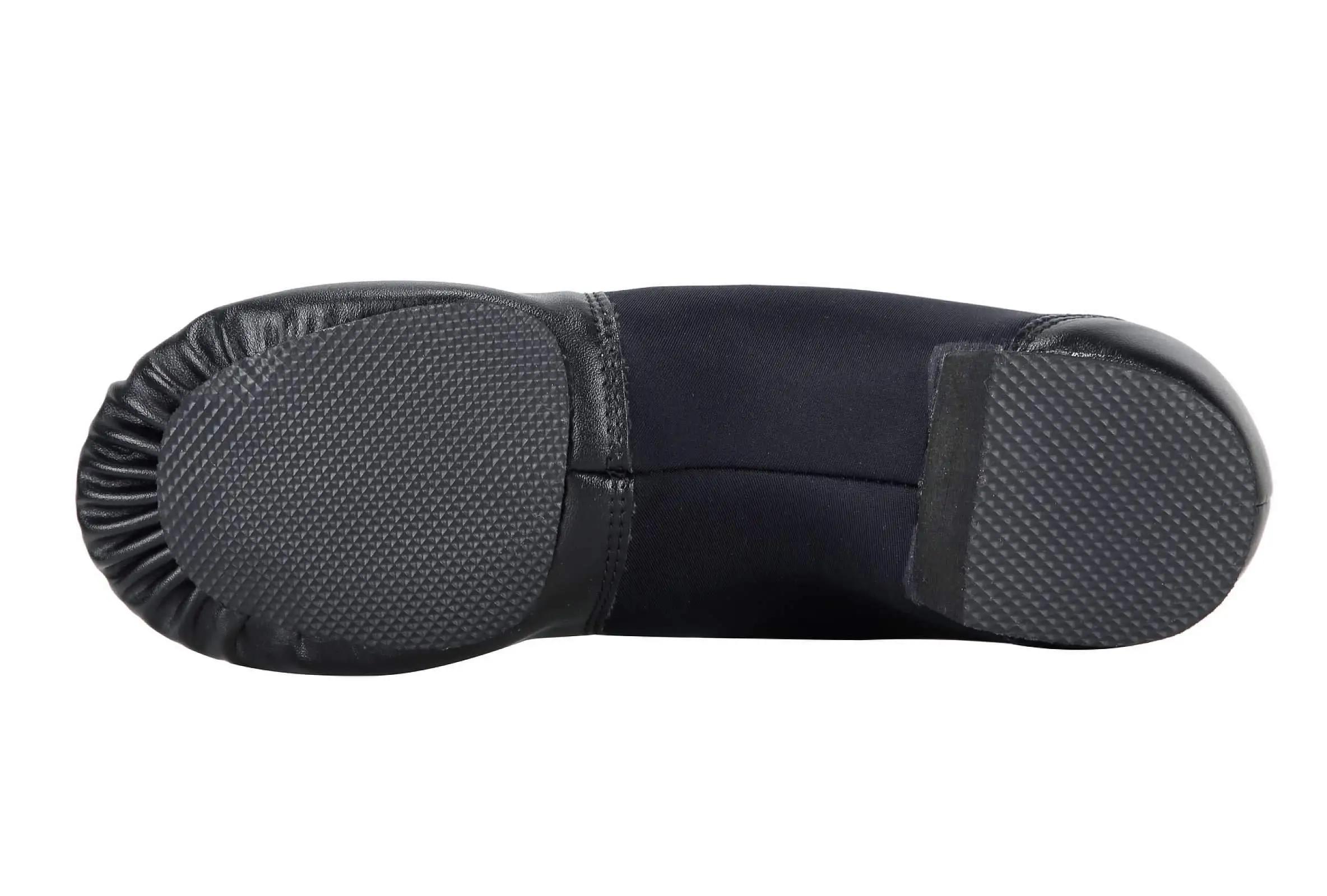 Chaussures jazz enfiler élastique circulaire danse femmes hommes confort souplesse