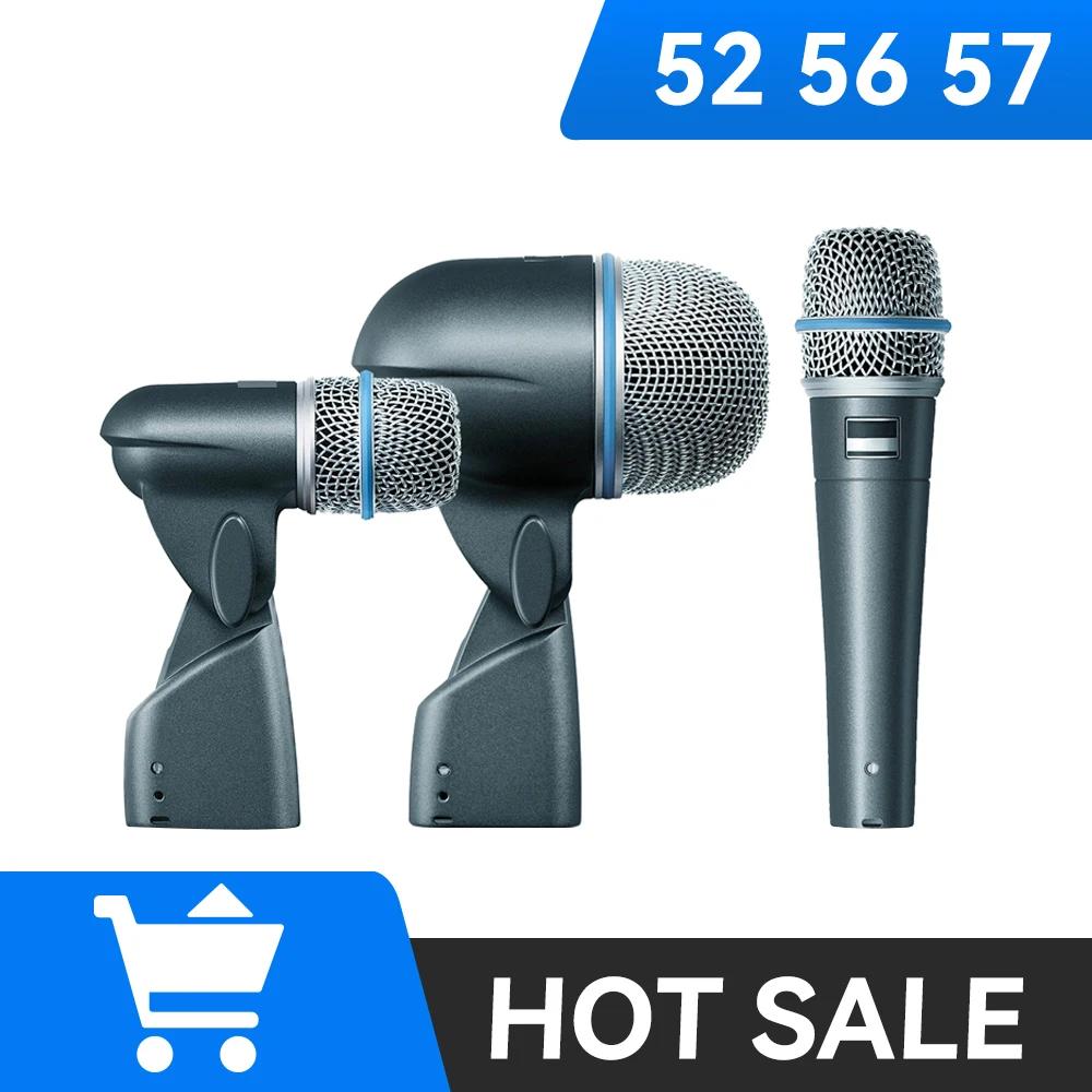 Microphone de batterie 56A 52A 57A pour instruments de musique, idéal pour les groupes, DJ, scène, p