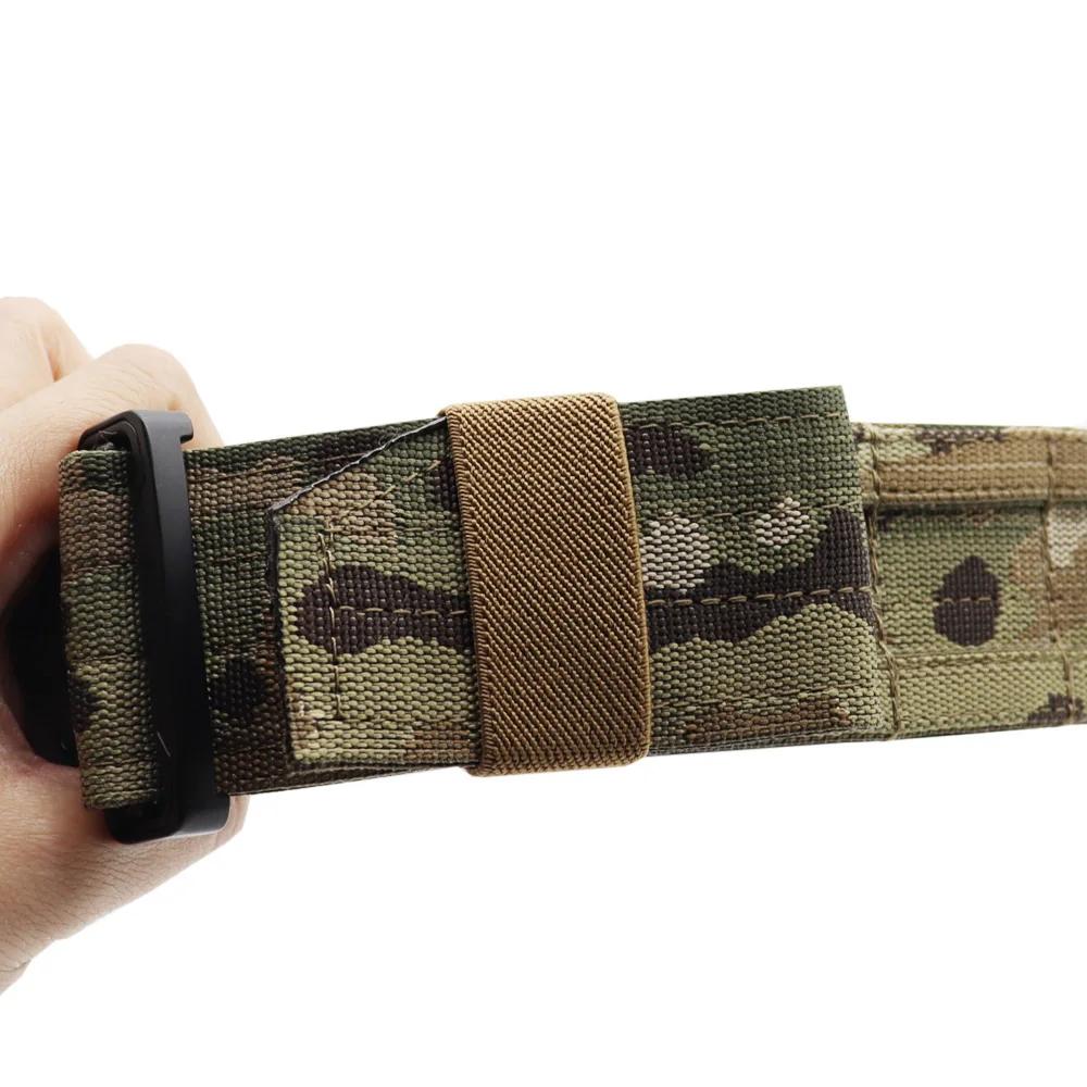 Vcorde bagRonin-Ceinture Molle Double Couche pour Homme, Ceinture DulBelt, Boucle D.lique à Dégageme