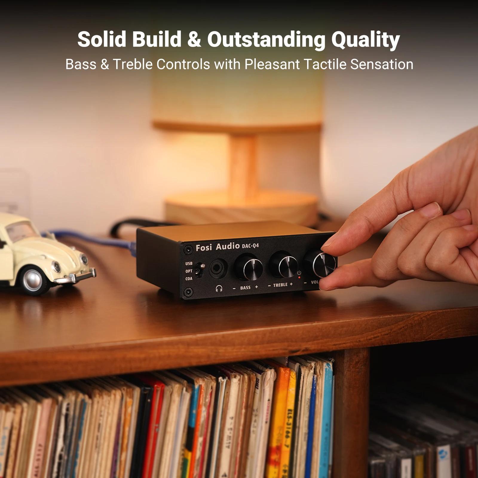 Fosi-Mini stéréo USB, radiateur de jeu, sauna, amplificateur de téléphone, adaptateur de convertisse