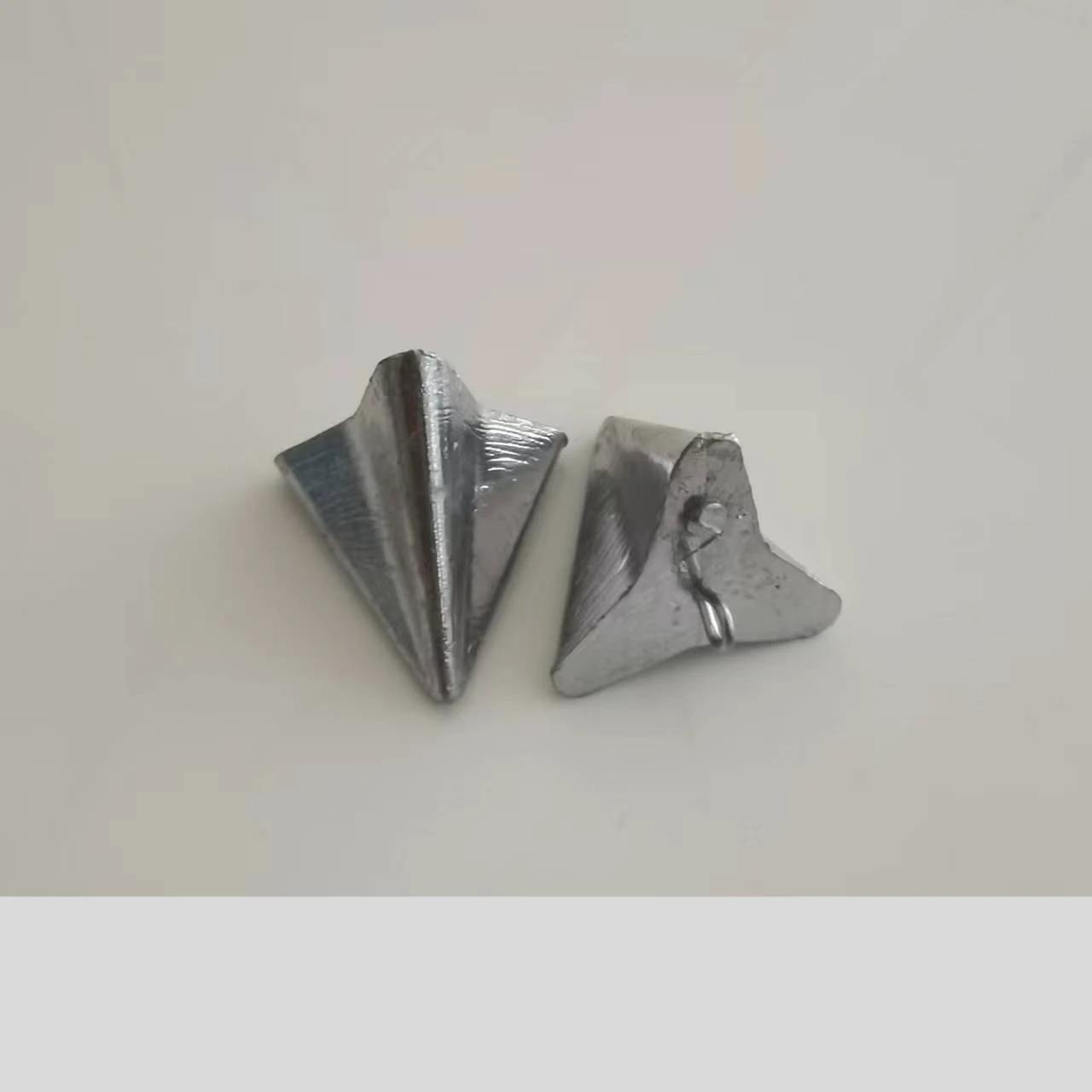 Triangle plomb pendentif goutte d'eau plomb Thallium pêche en mer positionnement plomb pendentif acc