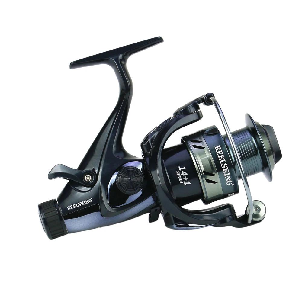 Max 8-25KG glisser 14 + 1 BB carpe avant arrière Double frein moulinet de pêche bobine en métal outi