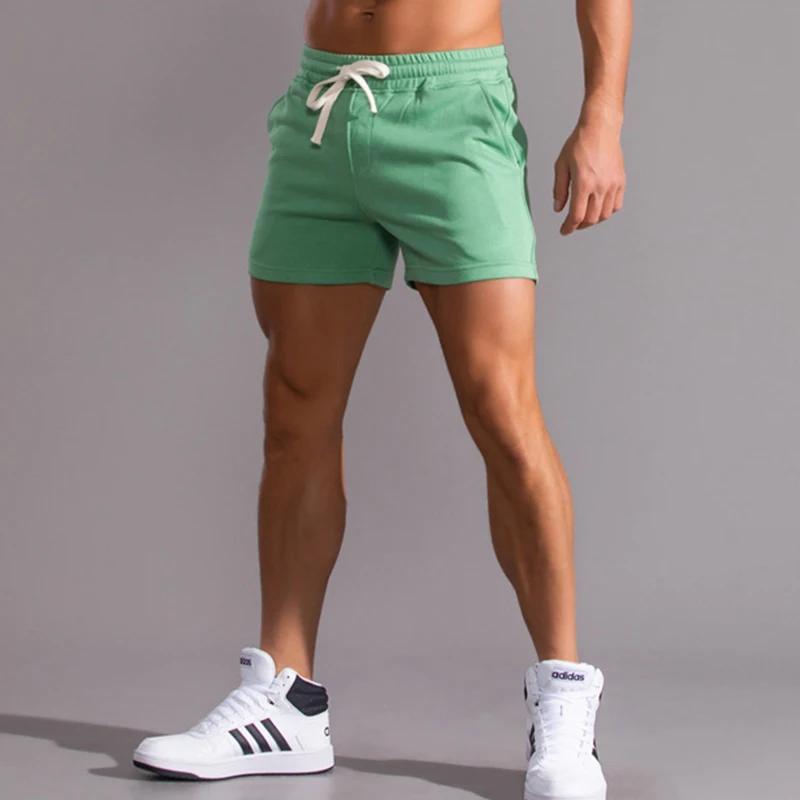 Short de course en coton pour hommes, sous-vêtements de Sport décontractés, Yoga, entraînement, boxe