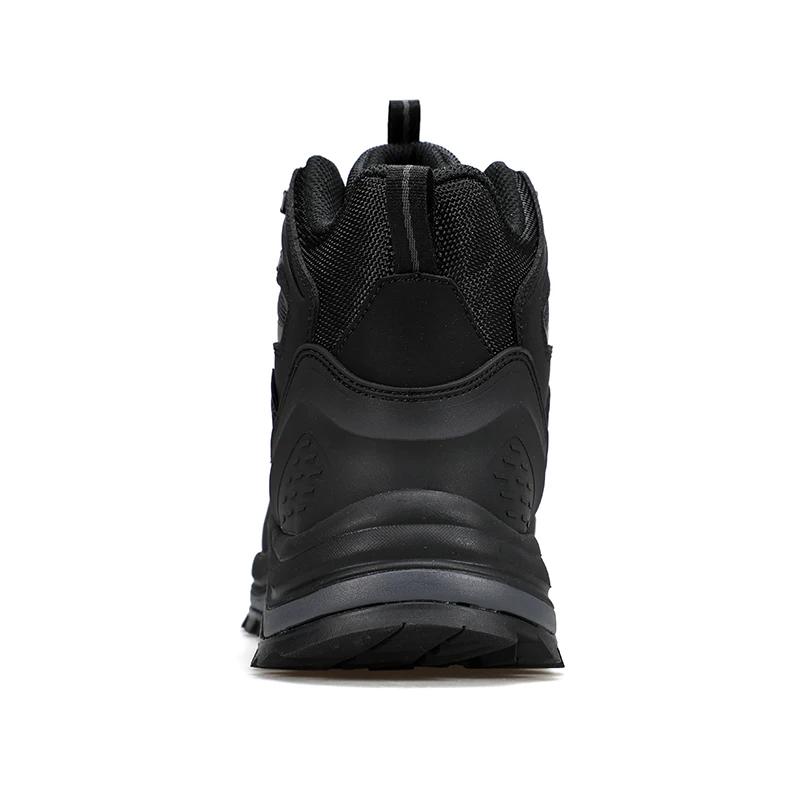 HUMTTO-Chaussures de randonnée respirantes en cuir véritable pour homme, baskets de sécurité, de tre