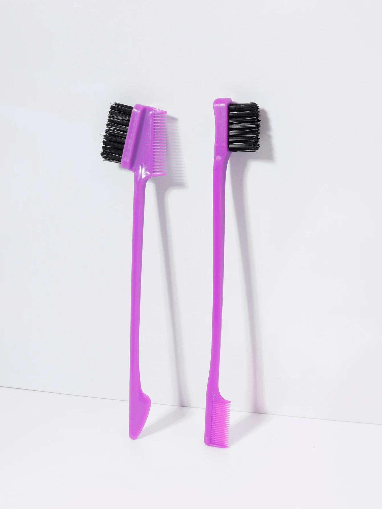 Brosses de contrôle des bords pour femmes, adaptées aux bords de cheveux, à la coiffure oculaire, sp