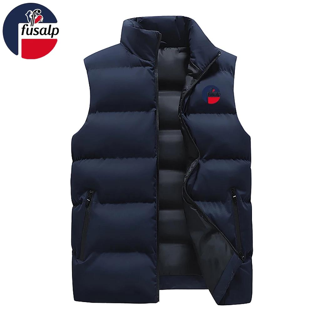 Gilet en molleton thermique épais pour homme FUSALP, vêtement chaud et décontracté pour l'hiver, sty