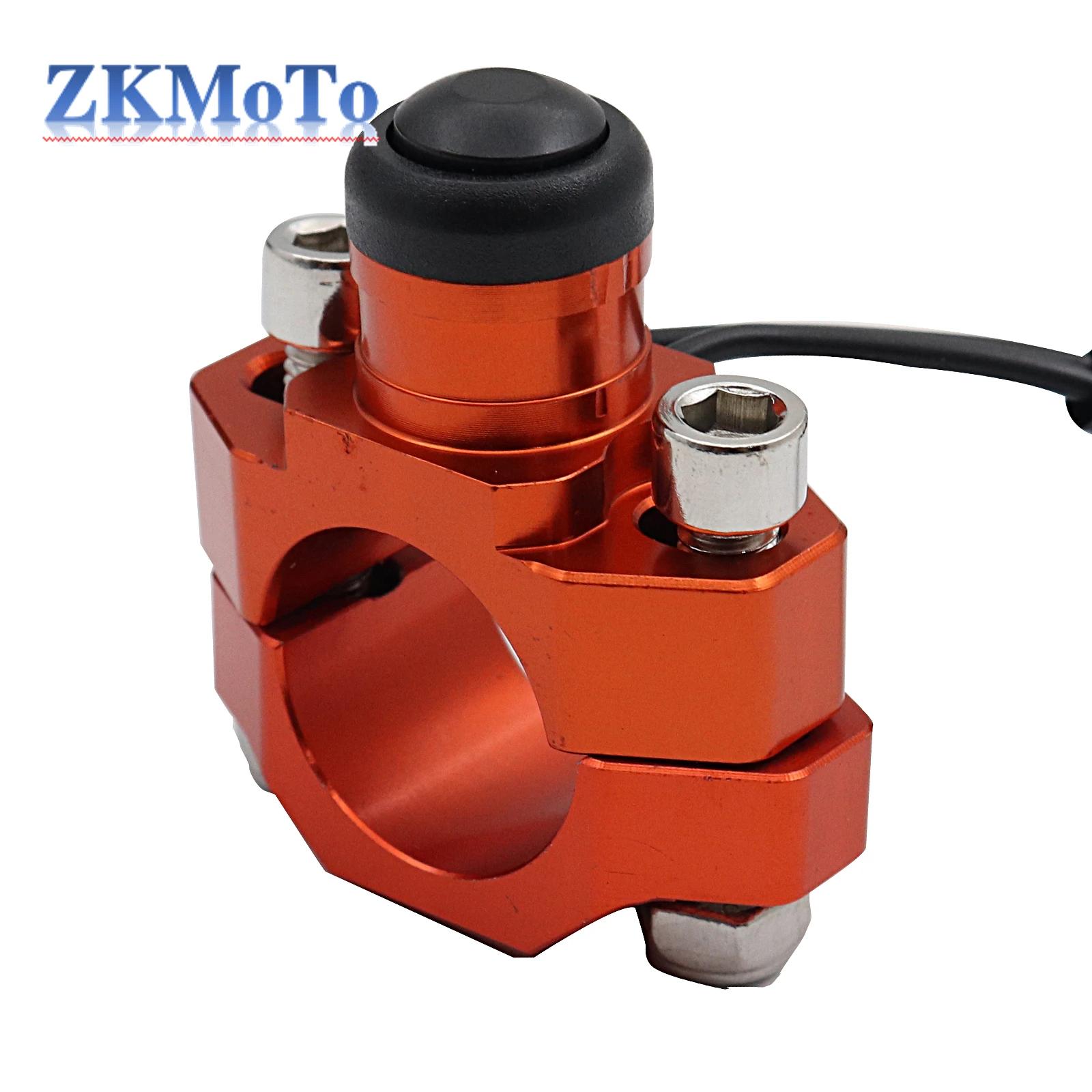 Interrupteur marche/arrêt de démarrage/arrêt en aluminium CNC pour moto, accessoire universel pour K