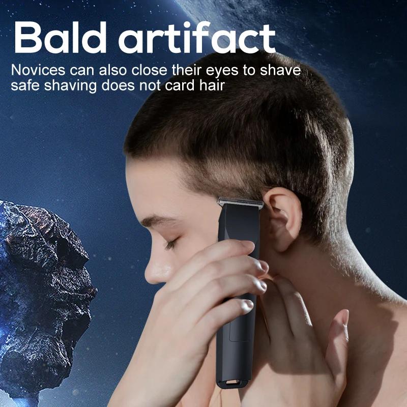 Conception de tête de coupe réglable avec chargement USB pour tondeuse à cheveux électrique coupe de
