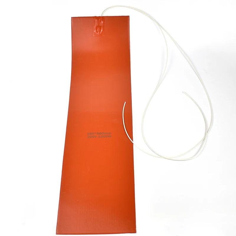 Coussinets chauffants électriques en caoutchouc de Silicone, 5V 12V 24V 110V 220V 380V, couvertures
