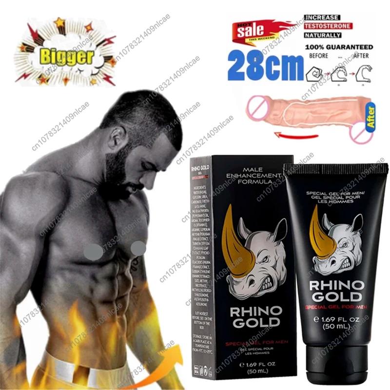 Crème de massage originale Gold Gel pour hommes, huiles pour le pénis, crème d'agrandissement pour l