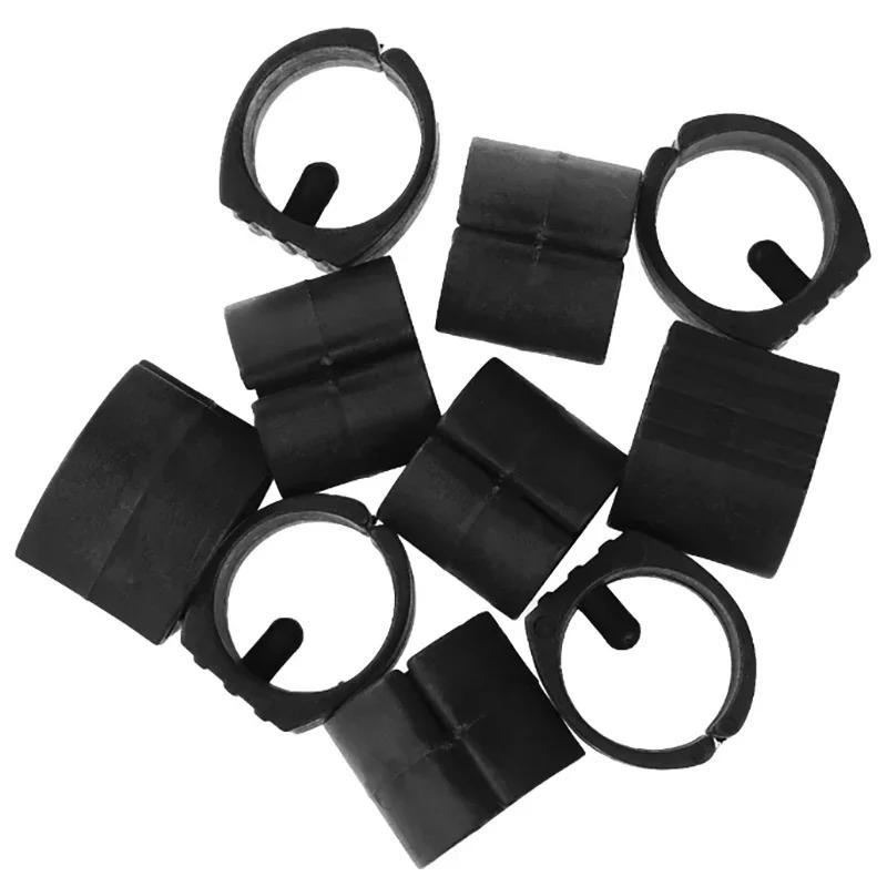 Coussinets de pieds de meubles en plastique, couvre-pieds de Table, coussinets de chaise, colliers d