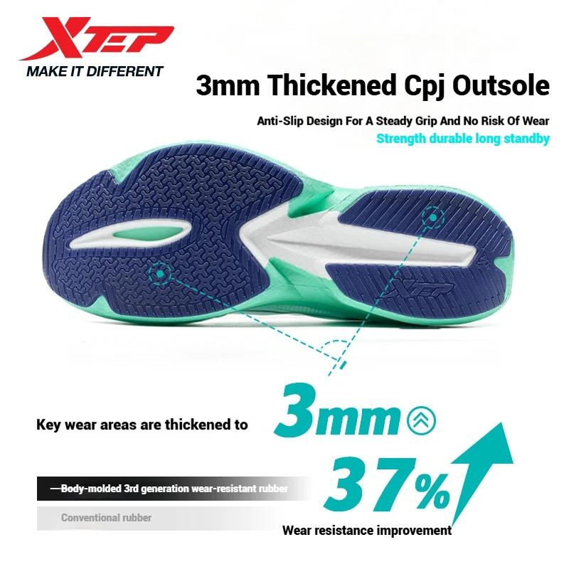 Xtep une pièce modèle 3.0 hommes chaussures de course 2025 printemps confortable stabilité coussin r