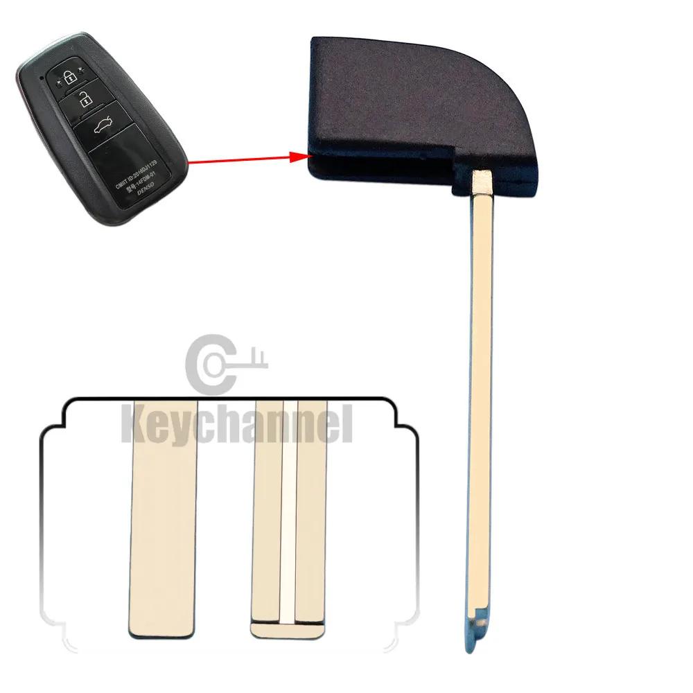 Keychannel 10 pièces insérer lame de clé de voiture TOY48 TOY40 HY22 télécommande intelligente d'urg