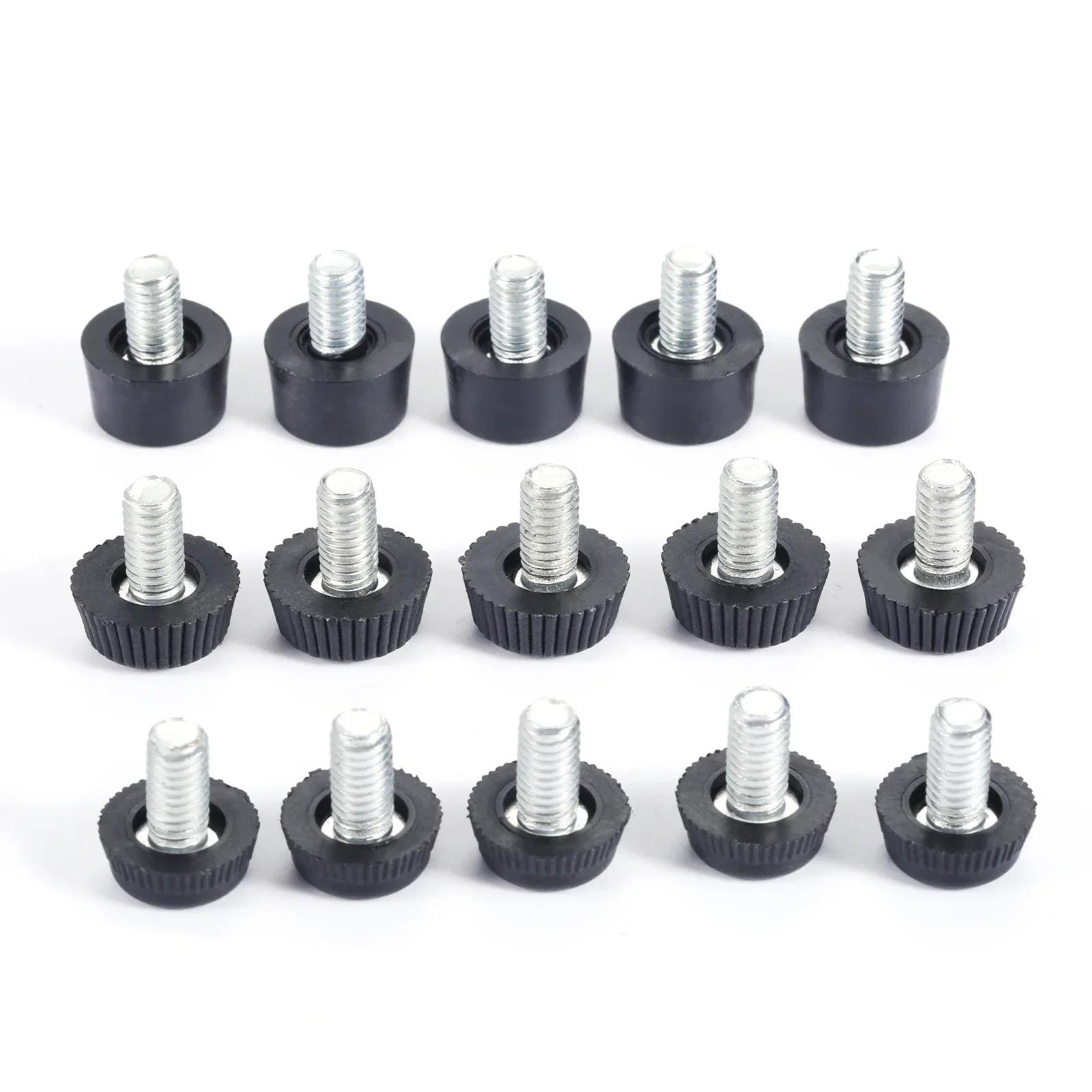 10 pièces/ensemble pieds de meubles de réglage M6 * 10mm vis nivellement hauteur Pad Balance Table P