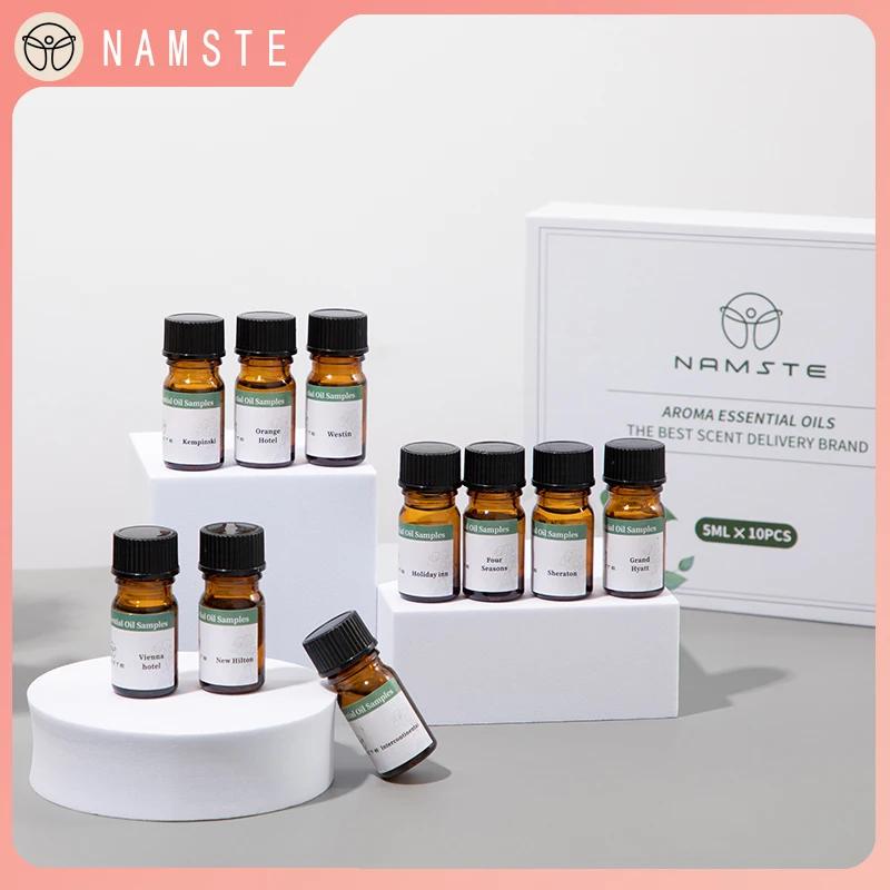 NAMSTE Coffrets d'échantillons d'huiles essentielles de différents types, série de parfums adaptés a