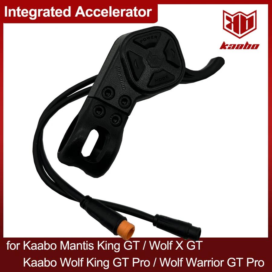 Accélérateur intégré, pièces originales, gâchette au pouce, accessoires pour Kaabo Mantis King GT Wo