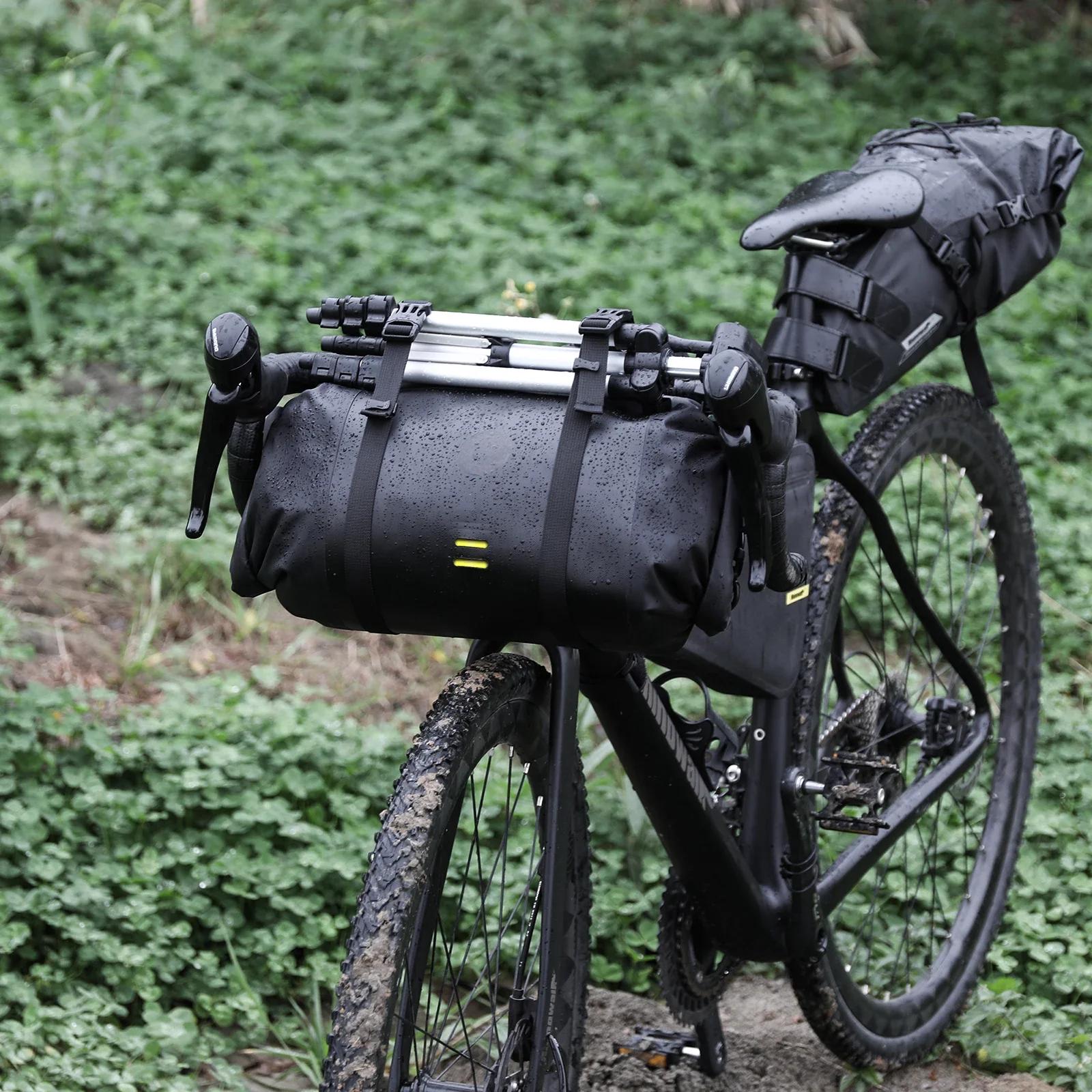Bal inowalk-Ensemble de sacoches de vélo étanches, sac de guidon, sacoche de dégager, siège de vélo,