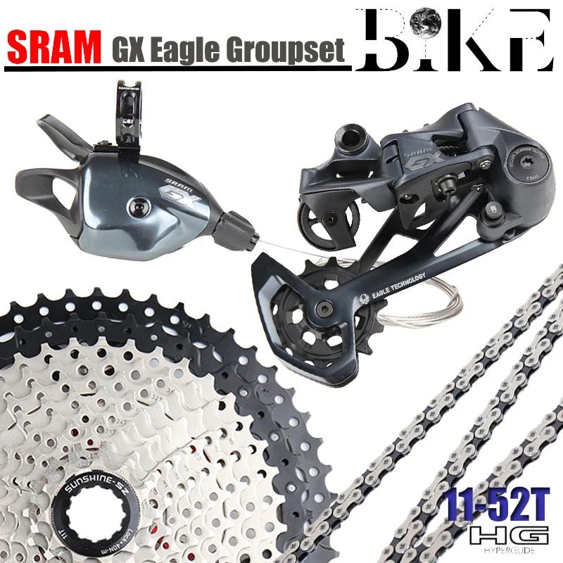SRAM – ensemble de vitesses GX Eagle, 12V, 11-52T HG, levier, dérailleur arrière, K7, chaîne, access