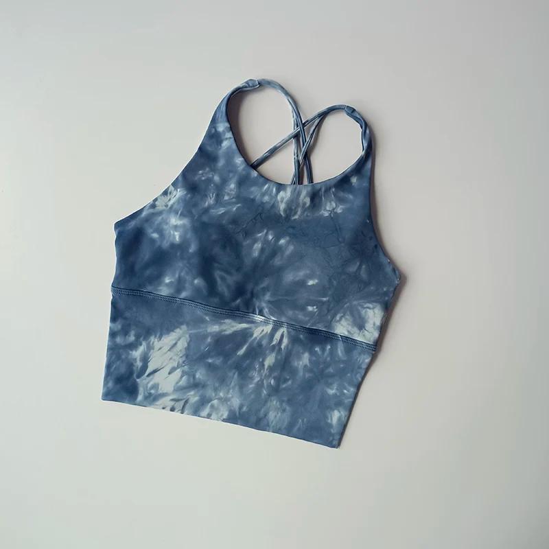 Lingerie de sport Sexy, combinaison de course antichoc, soutien-gorge d'entraînement, Fitness, teint