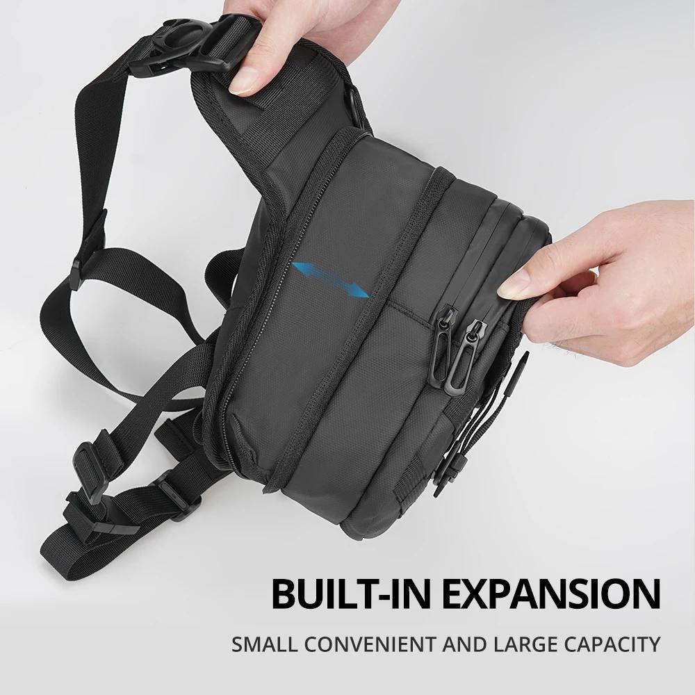 DUHAN multi-fonction moto goutte jambe sac hanche Bum moto sac extérieur taille sac moto équitation