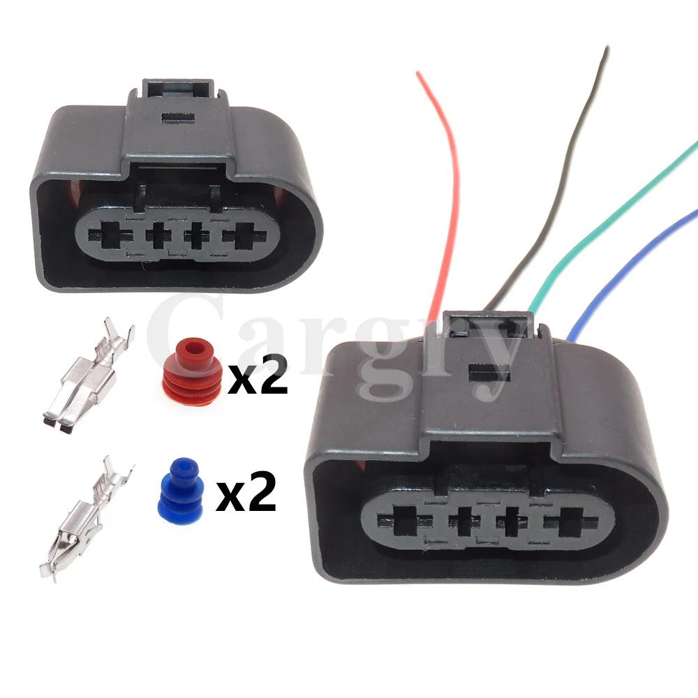 Connecteur Composite de fil électrique de pompe à essence de voiture 4P, prise étanche automatique p