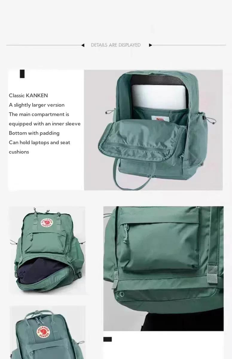 Fjallraven sac à dos classiques Outlong haute capacité en plein air hommes et femmes multifonctionne