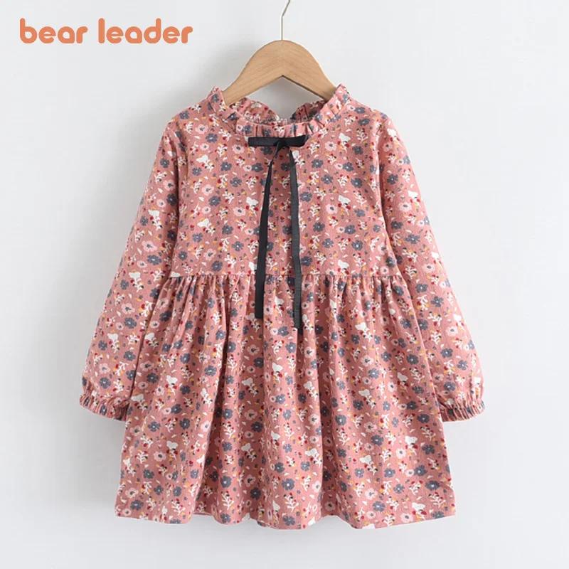 Bear Leader – robe de printemps pour filles, tenue de princesse décontractée, Costumes floraux, vête