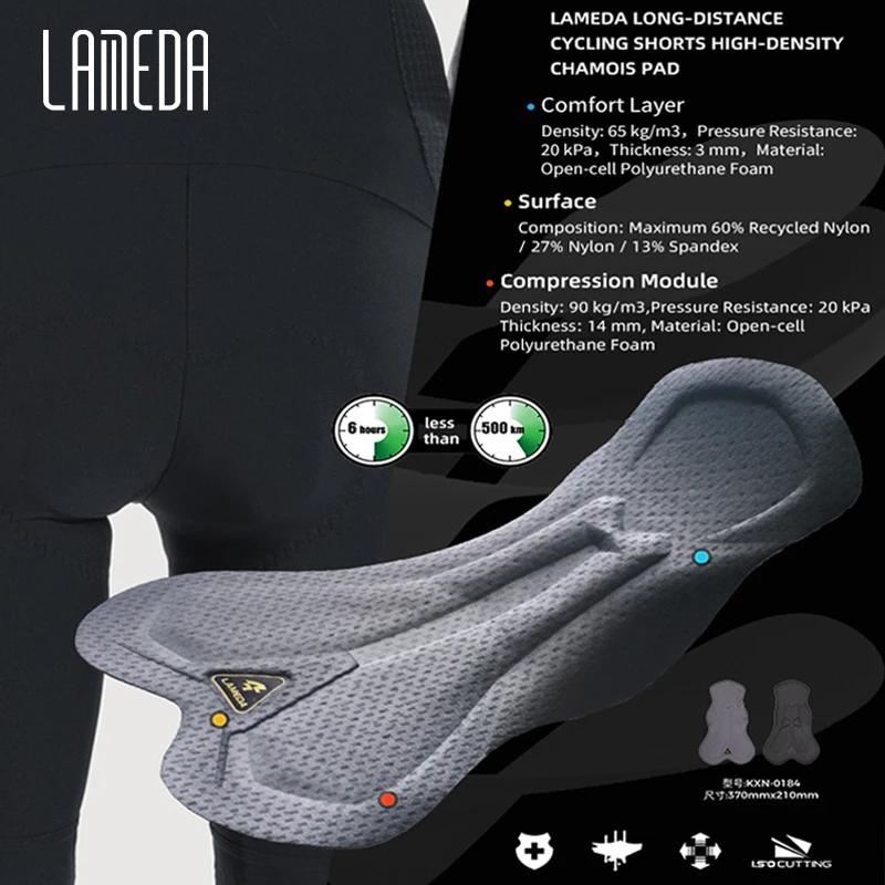 LAMEDA-Bavoirs de cyclisme professionnels pour hommes, collants de vélo de route, pantalons courts d